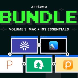 Unlock 5 Apple Tools for One Low Price! | AppSumo Bundle Vol. 3: Mac + iOS Essentials