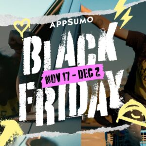 Black Friday "All Time Low Deals" Music Video | AppSumo 2025
