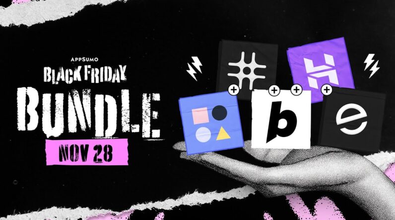 Black Friday Software Bundle! 😍 Bolt, Emergent, Hostinger, Pica, Reclaim | AppSumo