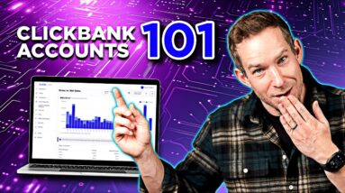 How do ClickBank Accounts Work? - Explanation and Demo