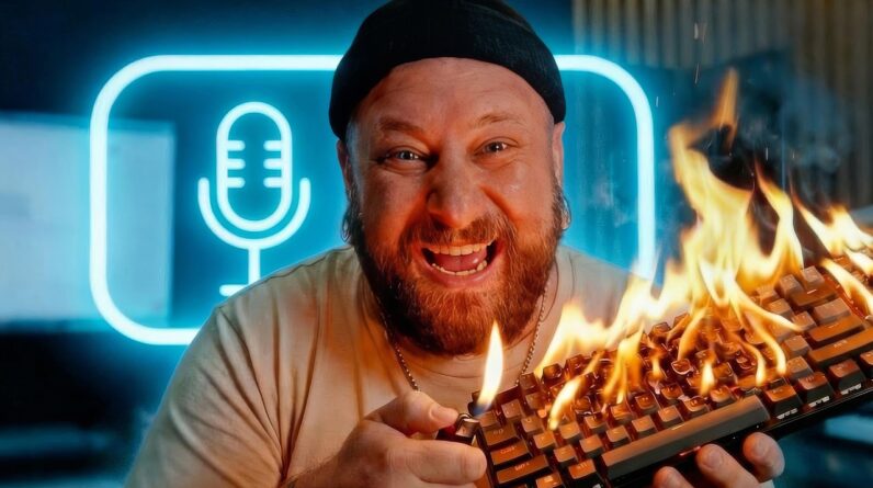 I Fired My Keyboard...for AI! 🔥