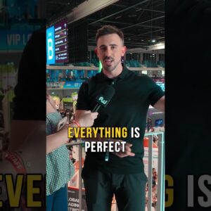 “You have big players here… the whole industry in one place.” 👀